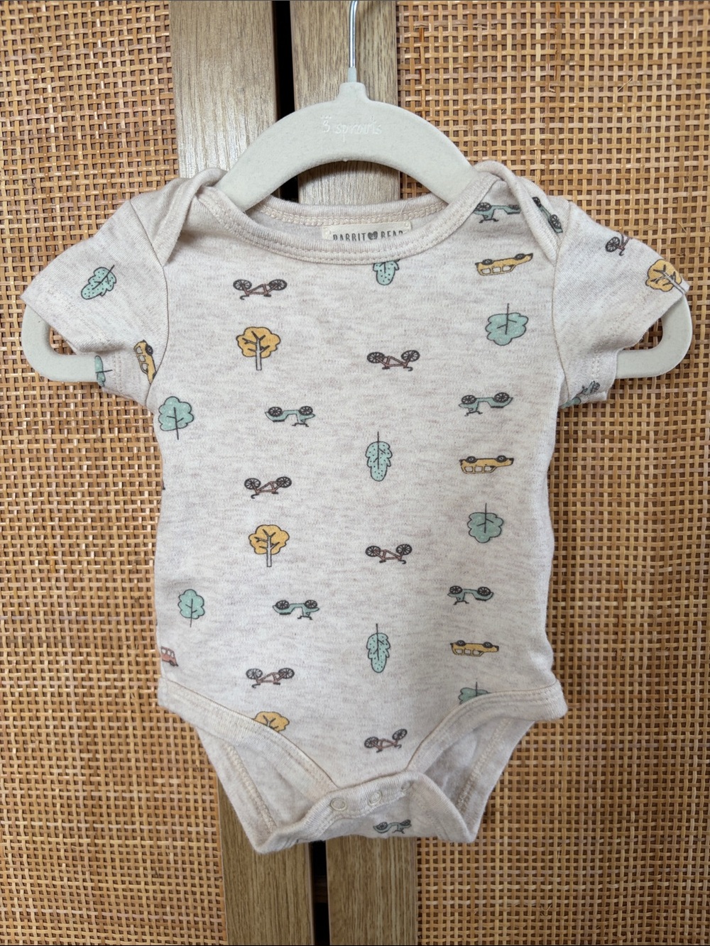 Gerber Bike & Leaf Bodysuit 0-3mo